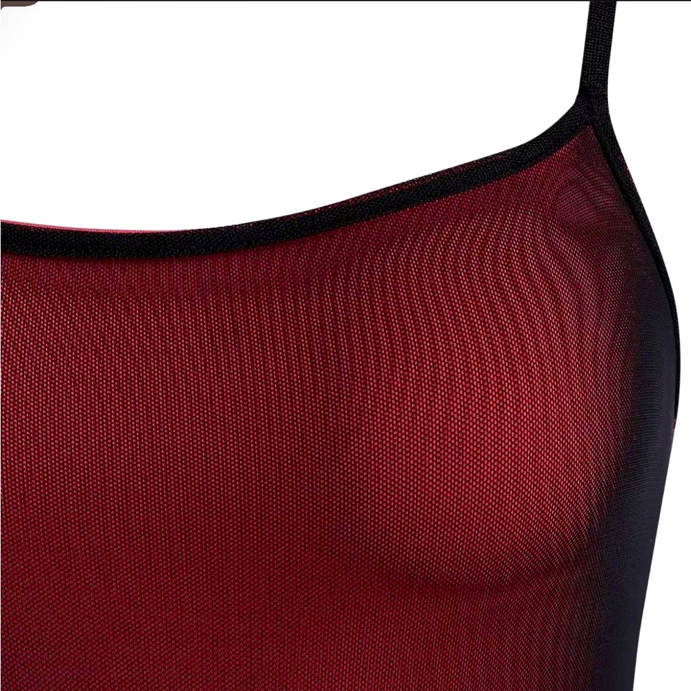 Mesh Overlay Dress